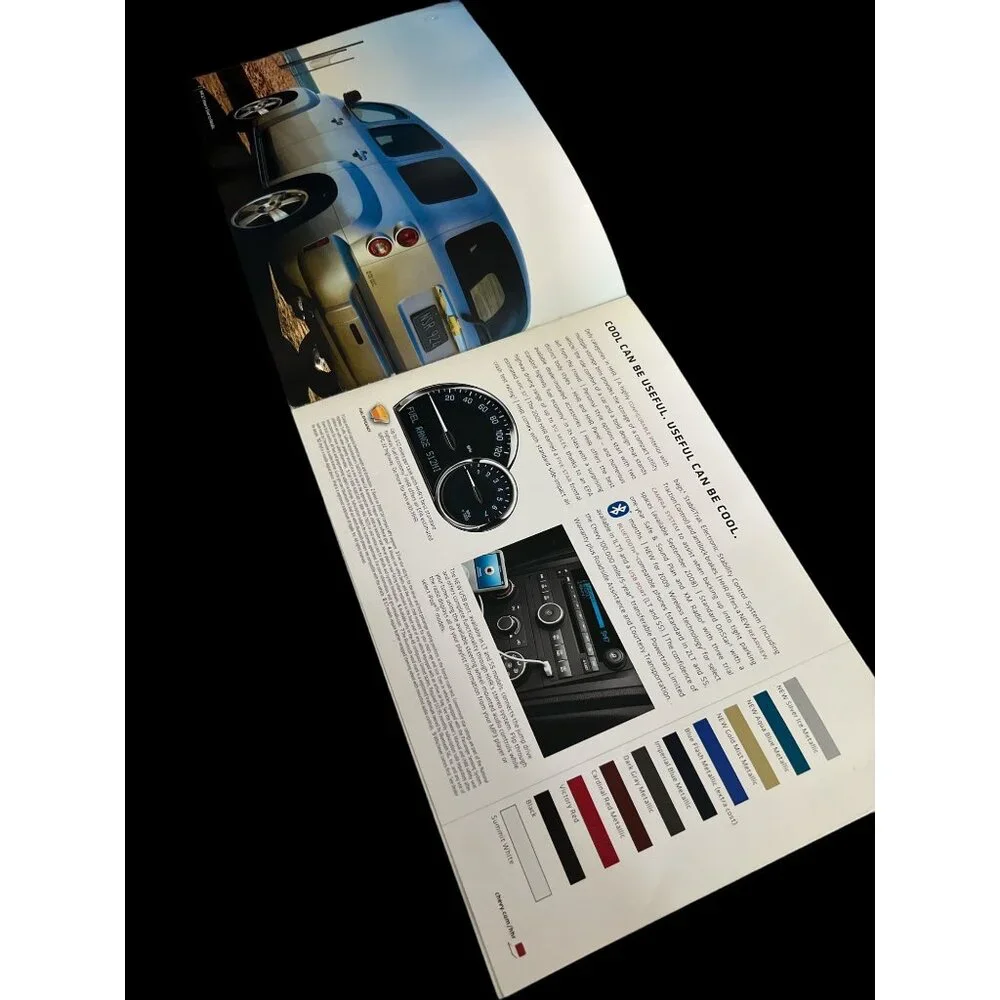 2009 Chevrolet HHR Dealership Showroom Brochure W Old Dealer Business Card LT LS